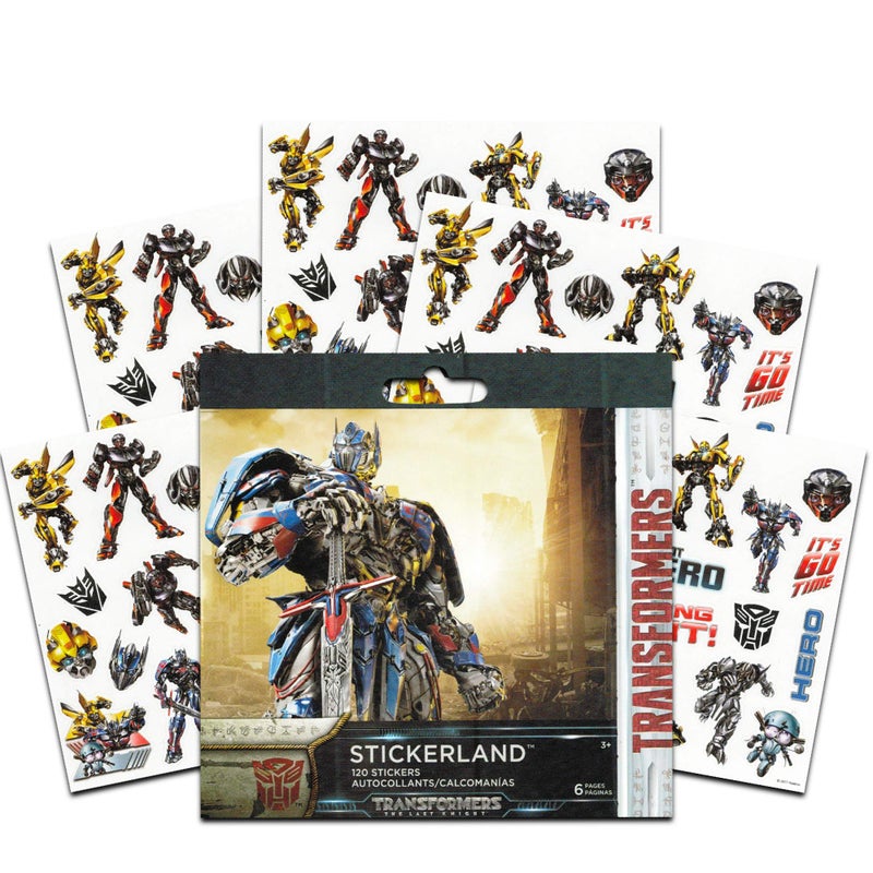 Imagine Ink Transformers Imagine Ink Coloring Book Bundle with Stickers (Includes Mess-Free Marker) - Image 2